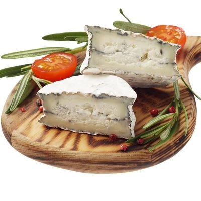 Шаурс мягкий творожный сыр с белой плесенью в золе Деликатеска 55 жир. 125г РАСПРОДАЖА-0}