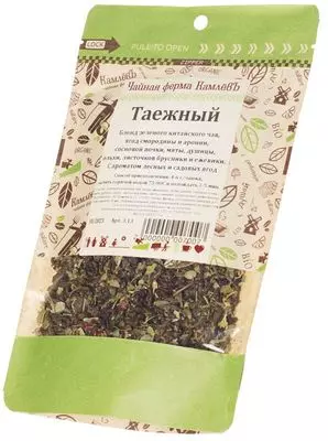 Чай зеленый Таежный с ароматом ягод 50г купить в Москве по выгодной ...