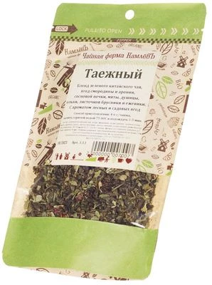 Чай зеленый Таежный с ароматом ягод 50г-1}