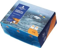 Креветки северные дикие 200+ 2.5кг