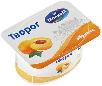 Творог Абрикос 6% жир., 125г