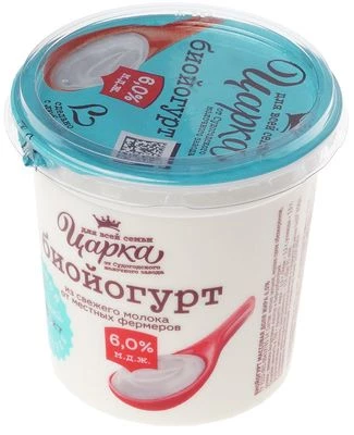 Биойогурт 6% жир. 400г -0}