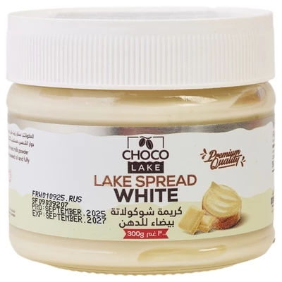 Шоколадная паста из белого шоколада Choco Lake Иордания 300г-1}