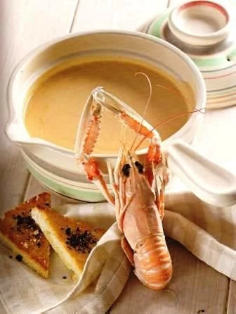 Биск из креветок