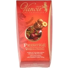 Конфеты шоколадные Пралине с кремовой начинкой из лесного ореха Prestige Италия 170г