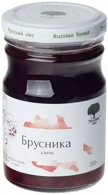 Джем Брусника без сахара без консервантов, ароматизаторов и красителей 220г - купить в Москве по выгодной цене в интернет-магазине Деликатеска.ру