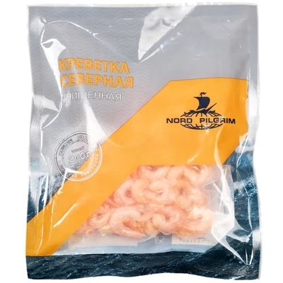 Креветки северные очищенные 200г-1}