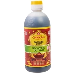 Соус соевый Чесночно острый Синкан 500мл