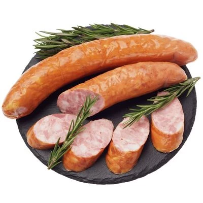 Колбаса Польская полукопченая охлажденная Деликатеска ~400г-0}