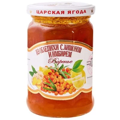 Варенье из облепихи с лимоном и имбирем 360г-0}
