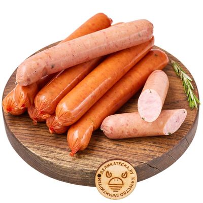 Сосиски свиные Хот-дог Деликатеска ~600г РАСПРОДАЖА-0}