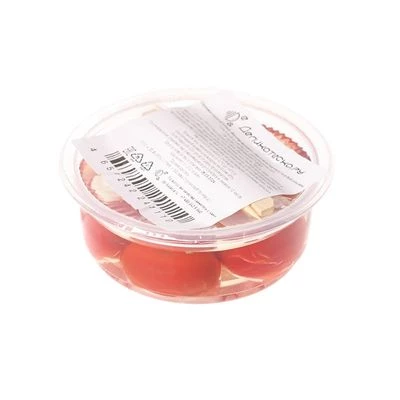 Перчики черри красные фаршированные сливочным сыром с голубой плесенью 200г-1}