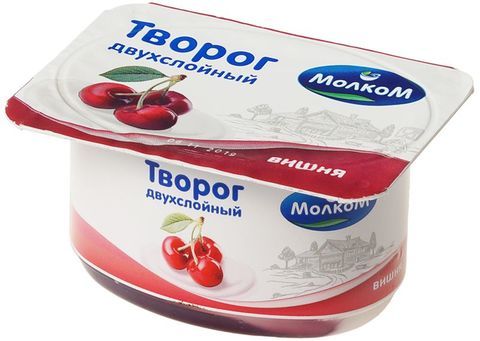 Творог 6. Творог двухслойный МОЛКОМ. МОЛКОМ творог мягкий. Творожок с вишней. Творожки с вишней «творожок.