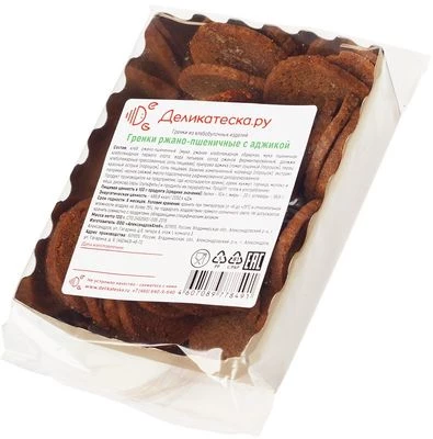 Гренки ржано-пшеничные с аджикой 100г-1}