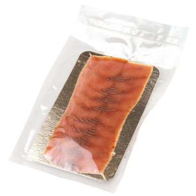 Горбуша холодного копчения ломтики Деликатеска 100г-1}