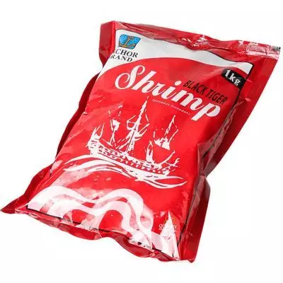 Креветки черные тигровые без головы в панцире 16/20 1кг-1}