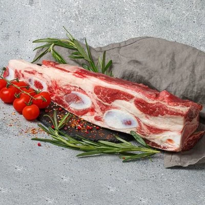 Говядина ребра на кости охлажденные из мяса молодого бычка ~800г-0}