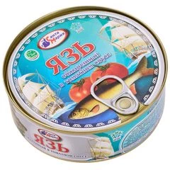 Язь обжаренный в томатном соусе Санта Мария 230г