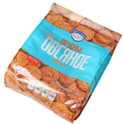 Печенье Овсяное Мини Полет 300г-1}