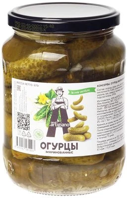 Огурцы маринованные 670г-0}