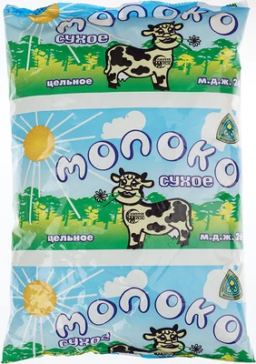 Молоко сухое 26% жир. цельное Россия 400г-0}