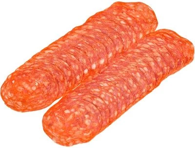 Колбаса сыровяленая полусухая Салями Наполи Дольче нарезка 70г-0}