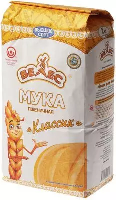 Мука классическая Белес 2кг - купить в Москве по выгодной цене в ...