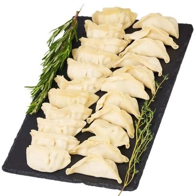 Гедза с креветками и крабовыми палочками Деликатеска 500г-0}