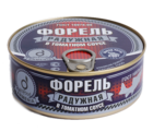 Форель радужная в томатном соусе 240г
