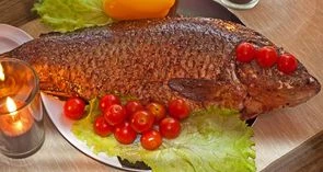 Карп запеченный