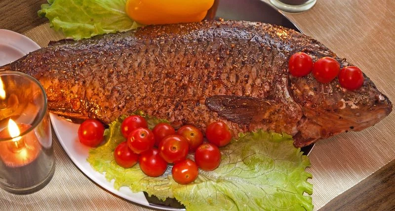 Карп запеченный