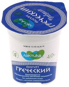 Йогурт Греческий 4% жир., 120г