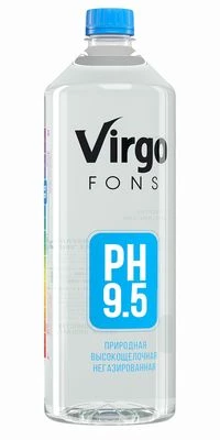 Вода негазированная природная щелочная Virgo fons 1л-0}