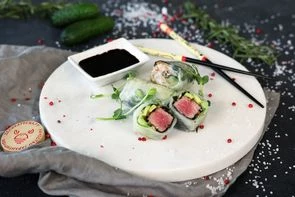 Спринг роллы с тунцом