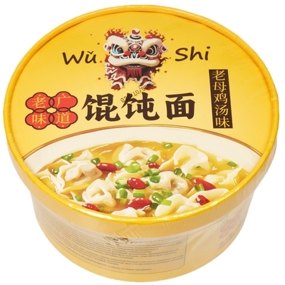 Суп-лапша с вонтонами Wǔ shī в курином бульоне Китай 94г-1}