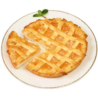 Пирог Домашний с лимоном и абрикосом Деликатеска 300г -0}