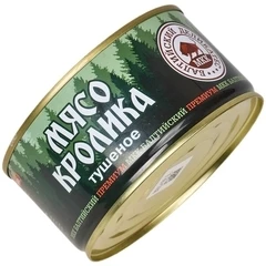 Мясо кролика тушеное Балтийский 325г  