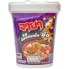 Лапша быстрого приготовления со вкусом острого супа с говядиной Тайланд 60г