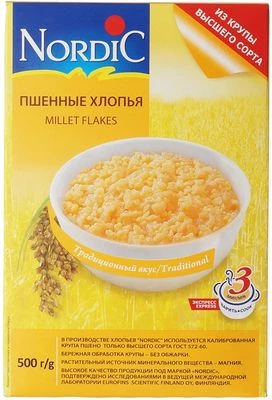 Хлопья пшенные 500г-0}