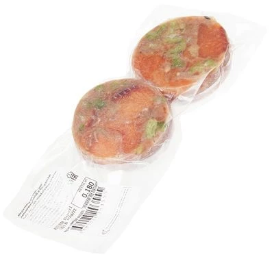 Медальоны из горбуши и брокколи свежемороженые Деликатеска 180г-1}