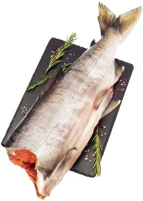 Кета дикая чумиканская потрошеная без головы ~2,5кг-0}