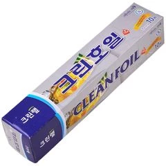 Фольга алюминиевая Clean Foil с отрывным краем-зубцами Корея 10м