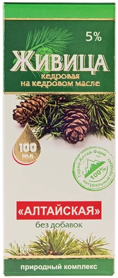 Живица кедровая Алтайская 5% 100мл   -0}