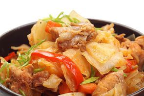 Тушеная капуста