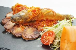 Черноморские бычки под маринадом