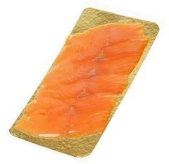 Форель холодного копчения сухого посола без консервантов нарезка 100г