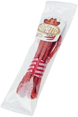 Колбаски Копчетто чили сырокопченые полусухие 70г-1}