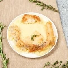 Рыба жареная с картофельным пюре Деликатеска 230г