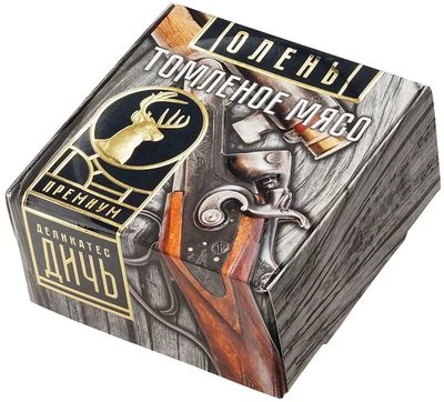 Томленое мясо оленя 325г-0}