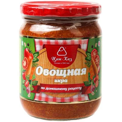 Икра овощная Цин-Каз Казахстан 530г-0}